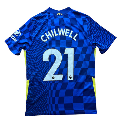 2021-22 Chelsea home football shirt #21 Chilwell Nike - S
