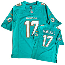 2021 23 NFL Miami Dolphins #17 Tannehill Nike Elite on field football jersey - S