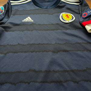 2020 21 Scotland home football shirt Adidas (patches)- S