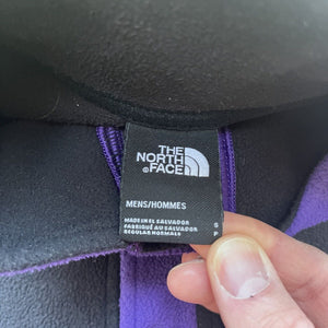 The North Face Fleece Sweatshirt Purple Black Small Men’s TNF Sweater Thermal