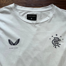 Rangers Castore white cotton t-shirt long sleeves 100% cotton  - M