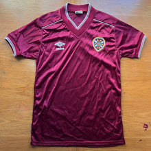 1983 86 Heart of Midlothian home Football Shirt Umbro - S