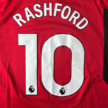 2023-24 Manchester United home football shirt #10 Rashford  - L