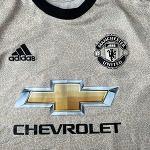 2019-20 Manchester United Away football shirt Adidas (excellent) - S