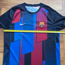 2021-22 Barcelona Nike Pre-Match Training Football Shirt Nike - L
