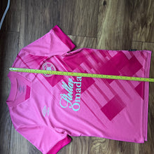 2023 24 Heart of Midlothian away football shirt Pink Umbro (good/excellent) - S