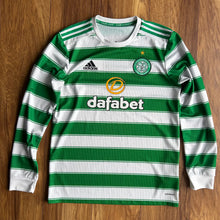 2021 22 Celtic home L/S football shirt adidas - M