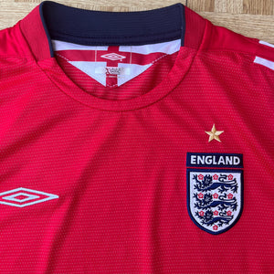 2004 06 England away football shirt (excellent) - S