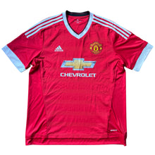 2015 16 Manchester United home football shirt (excellent) - XL
