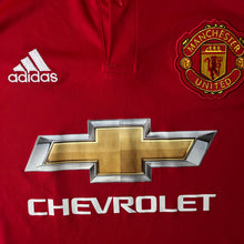 2017 18 Manchester United home football shirt (excellent) - S