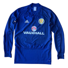 2017 18 Scotland training sweatshirt pre match football pull over - S