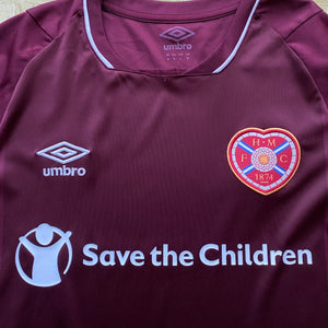 2018 19 Heart of Midlothian Home football shirt - M