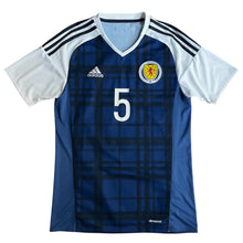 2016 17 Scotland home football shirt Adidas #5 - S