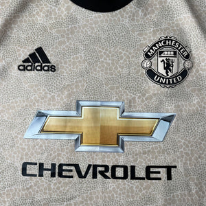 2019-20 Manchester United Away football shirt Adidas (excellent) - S