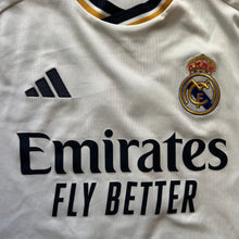 2023-24 Real Madrid long sleeved home football shirt #5 Bellingham - XS