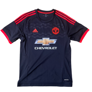 2015 16 Manchester United third football shirt adidas (excellent) - M