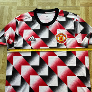 2022-23 Manchester United pre-match football shirt - L