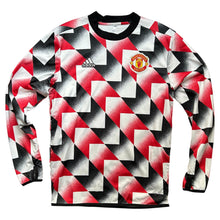 2022-23 Manchester United pre-match football sweatshirt Adidas - M
