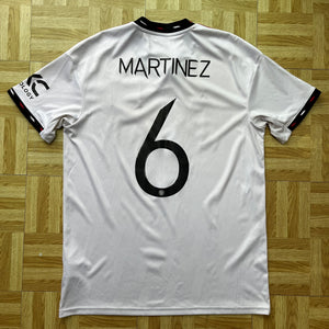 2022-23 Manchester United away football shirt #6 Martinez - L