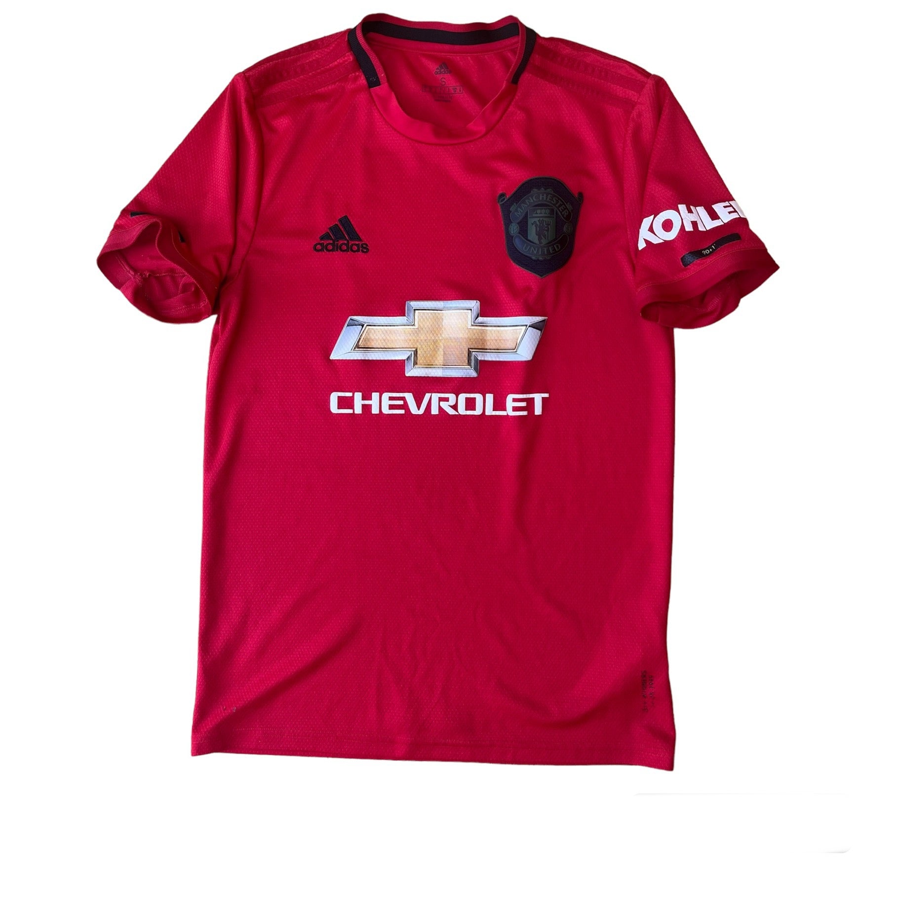 2019 20 Manchester United home football shirt Adidas S