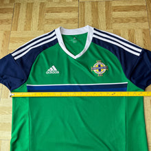 2016 17 Northern Ireland home football shirt Adidas (excellent) - M