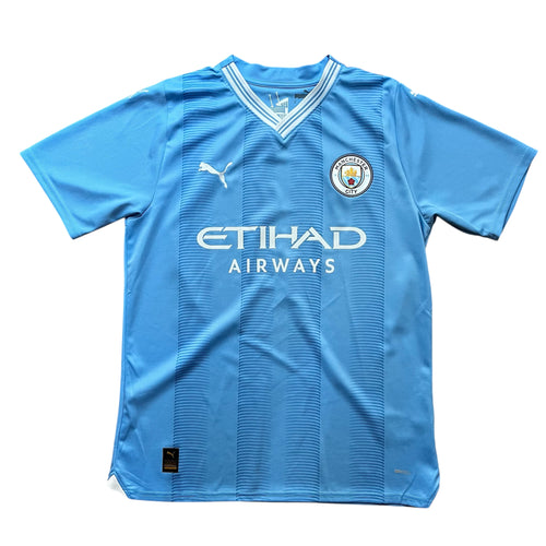 2023-24 Manchester City Home football shirt Puma (excellent) - M