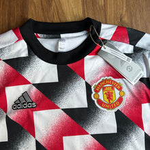 2022-23 Manchester United pre-match football sweatshirt Adidas *BNWT* - S