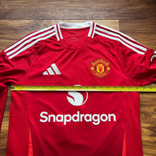2024 25 Manchester United L/S home football shirt #10 Rashford - S