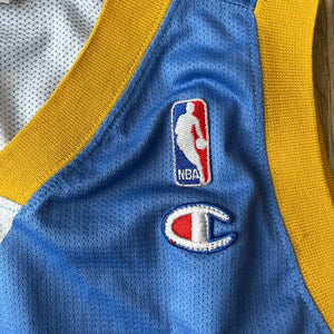 2006-08 Denver Nuggets NBA away Iverson #3 Champion Jersey - M