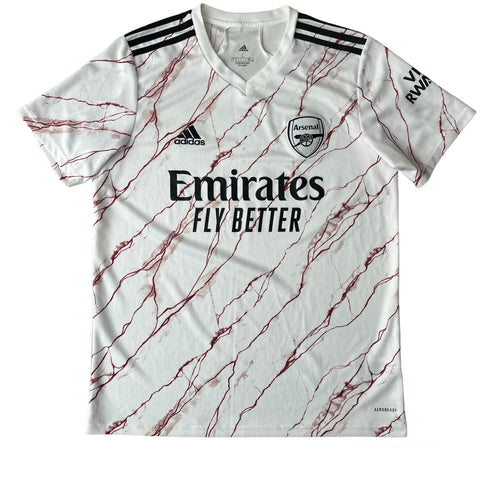 SOLD 2020 21 Arsenal away football shirt Marble Adidas - L