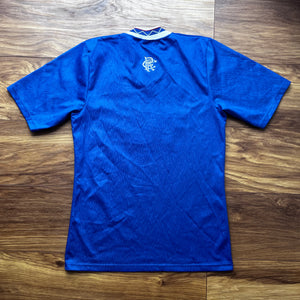 1990 92 Rangers home football shirt Admiral - S