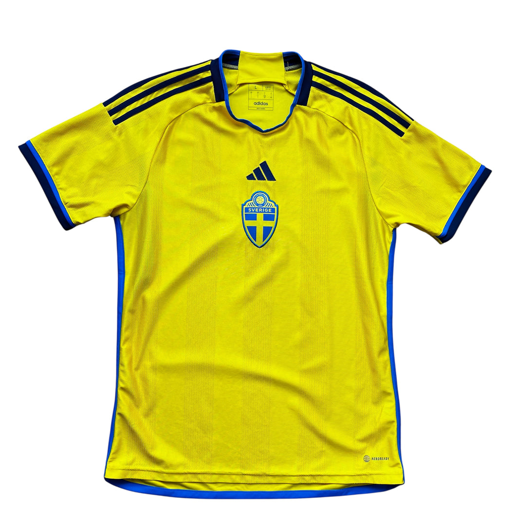 2022 Sweden home football shirt Adidas - L