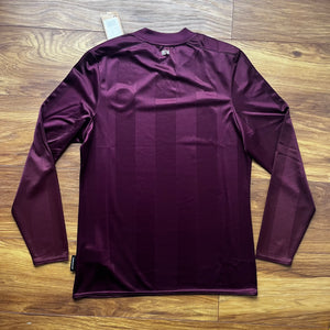 2024 25 Heart of Midlothian L/S home Football Shirt Umbro (Sponsorless) - S