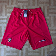 2009 10 Palermo goalkeeper football shorts flame red L8519 - XXL