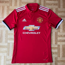 2017 18 Manchester United home football shirt (excellent) - S