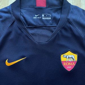2019-20 Roma Midnight navy training football shirt - M
