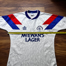 1990 92 Rangers away football shirt Admiral - S