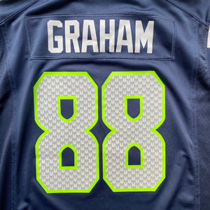 NFL Seattle Seahawks #88 Jimmy Graham American Football Jersey - L