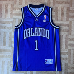 2003-04 Orlando Magic McGrady #1 away Champion Jersey NBA - XS