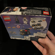 Lego 76189 Infinity Saga Captain America and Hydra Face-Off 2 figures Marvel new damaged box
