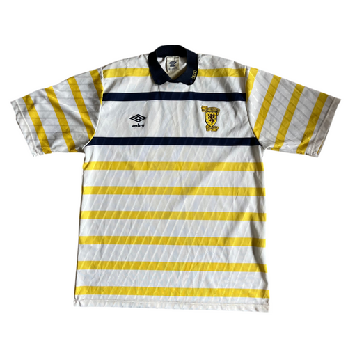 1988 91 Scotland away football shirt Original Umbro Vintage - L