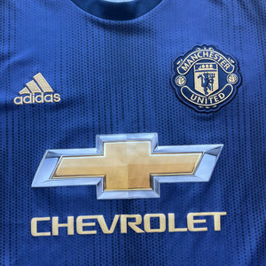 2018 19 Manchester United Third Football Shirt adidas (excellent) - M