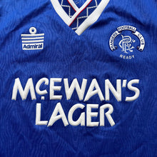1990 92 Rangers home football shirt Admiral - S