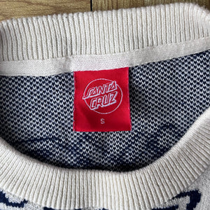 Santa Cruz Urban Outfitters Exclusice Japanese Knit Crew Skate Sweatshirt - S