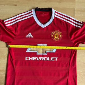 2015 16 Manchester United home football shirt Classic Adidas - S