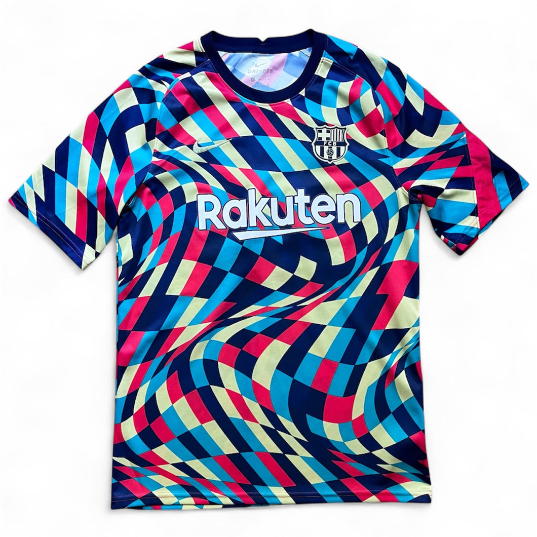 2020-21 Barcelona Nike Pre-Match Training Football Shirt Nike (excellent) - M