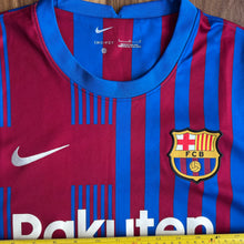 2021 22 Barcelona home football shirt Nike (excellent) - L