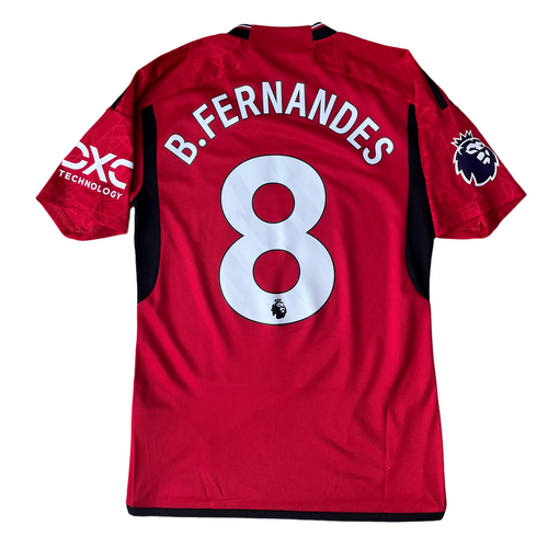 2023 24 Manchester United home football shirt Adidas #8 B.FERNANDES *BNWT* - S