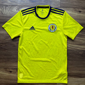 2017 18 Scotland away football shirt Adidas (excellent) - S