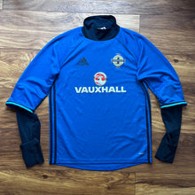 2015 16 Northern Ireland drill training top Adidas Vintage - M